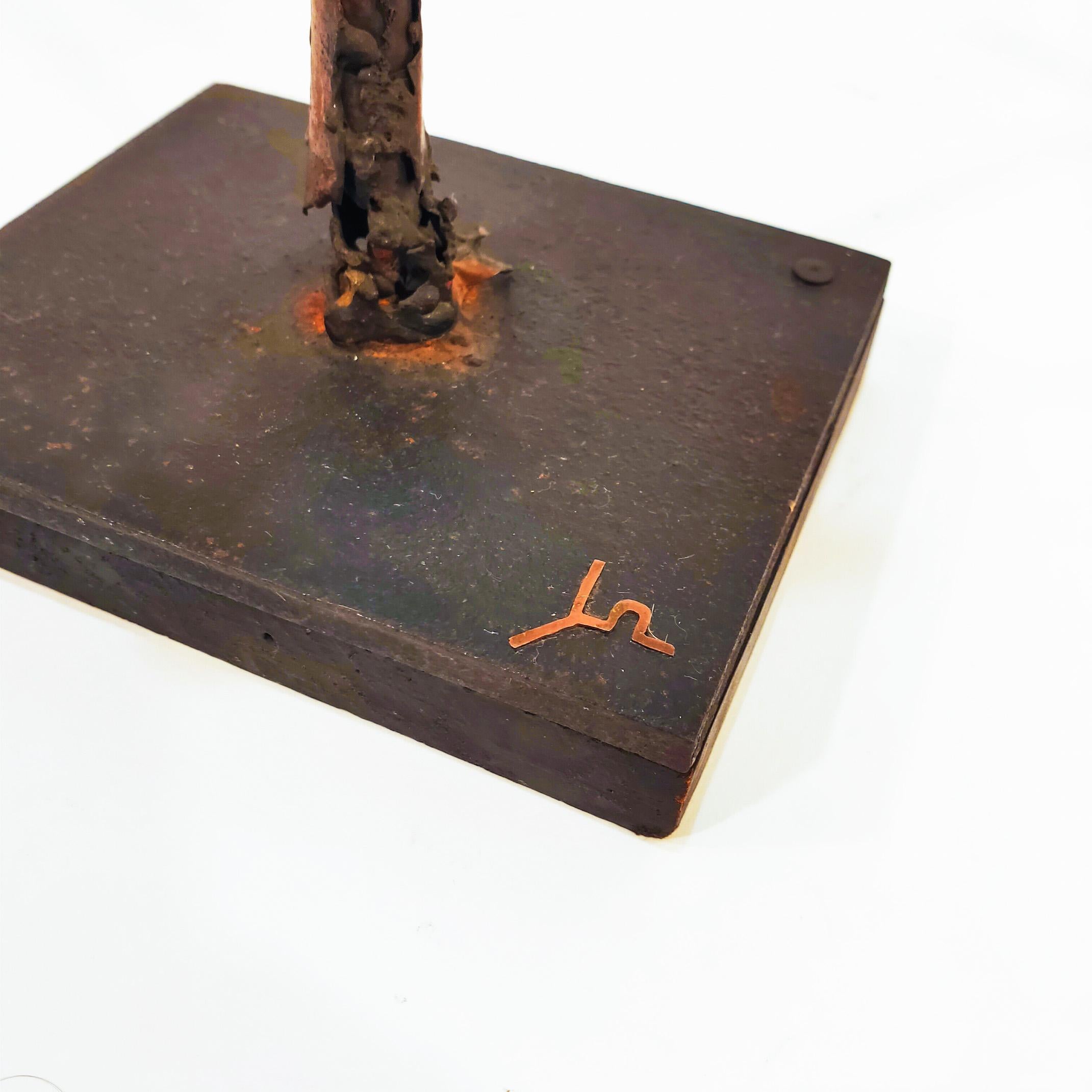 Marcello Fantoni style. Stunning brutalist sculpture, Italy, 1950s For Sale 3