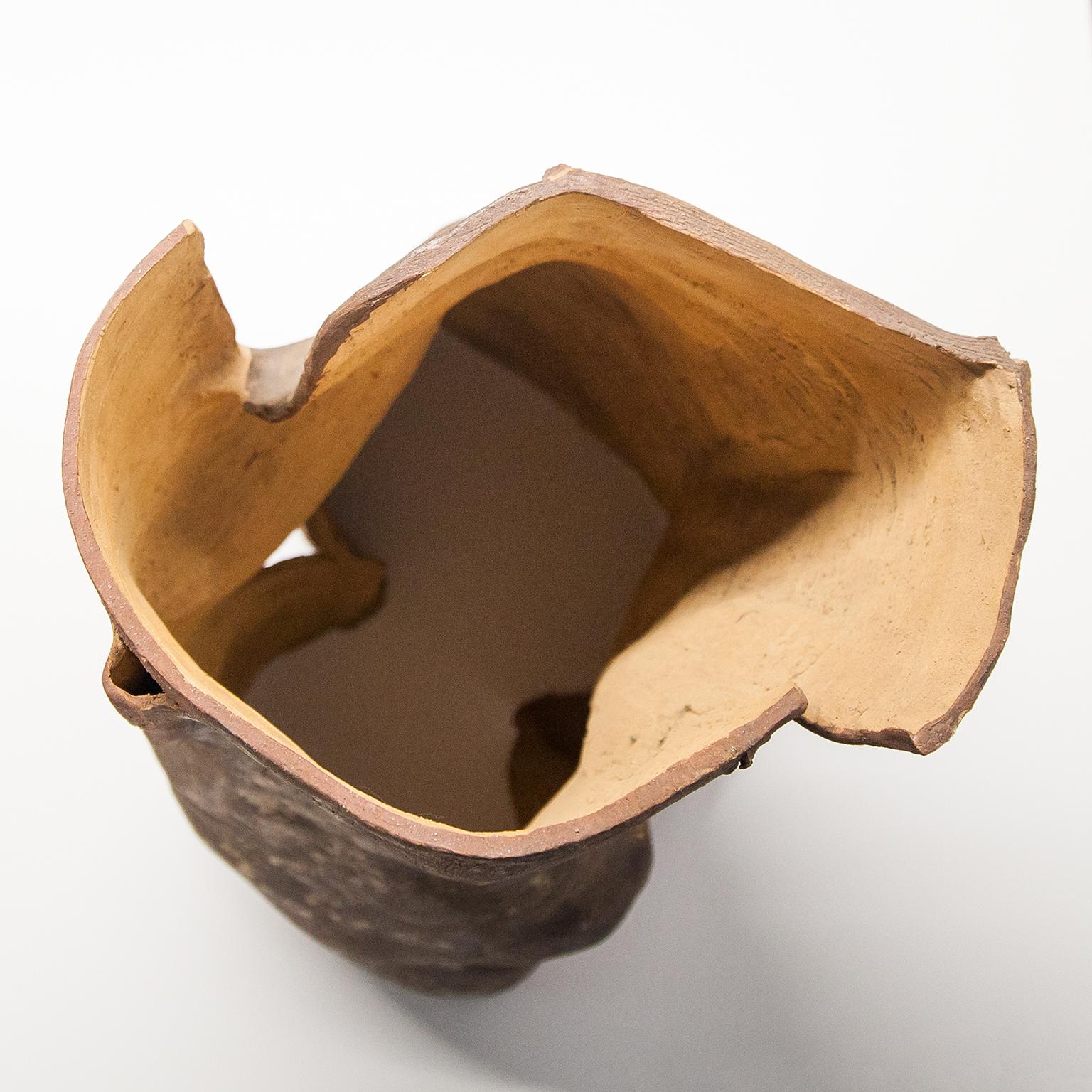 Marcello Fantoni Unique Sculptural Ceramic Object Torso 1986 In Good Condition For Sale In Munich, DE