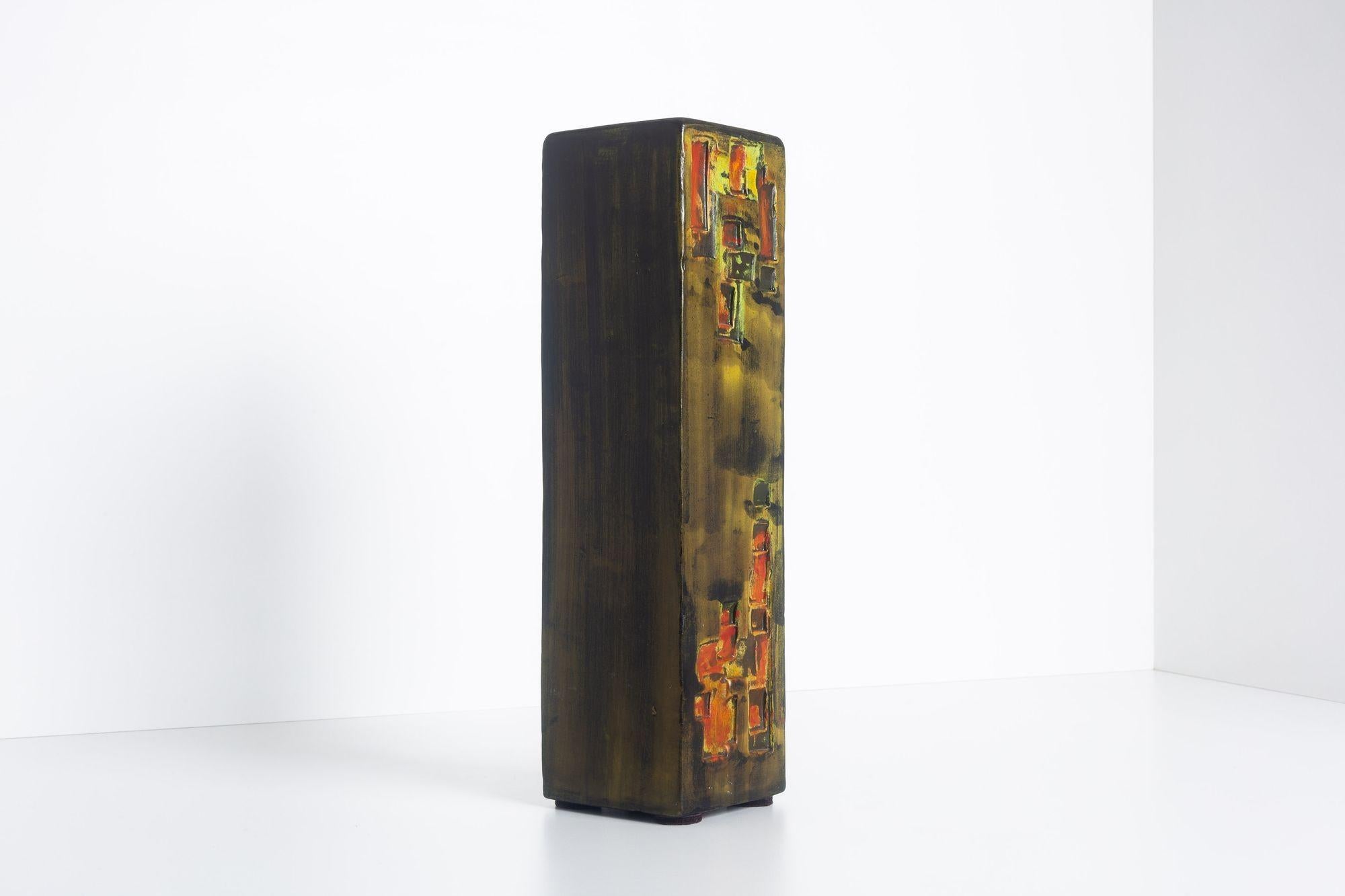 Vaso di Marcello Fantoni per Raymor, Italia, 1950 In condizioni buone in vendita a Chicago, IL