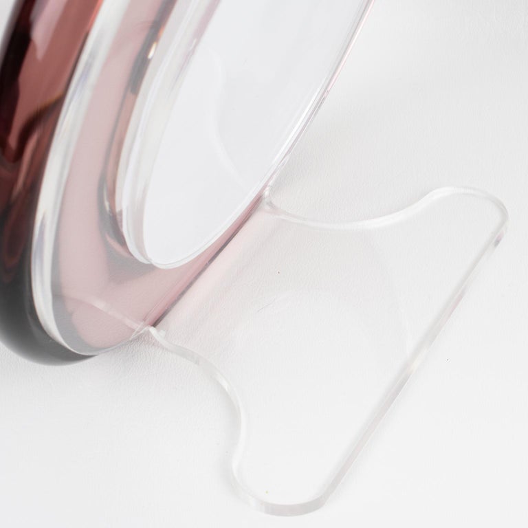 Marcello Furlan for LIP Murano Art Glass Picture Frame, Italy 1990s For