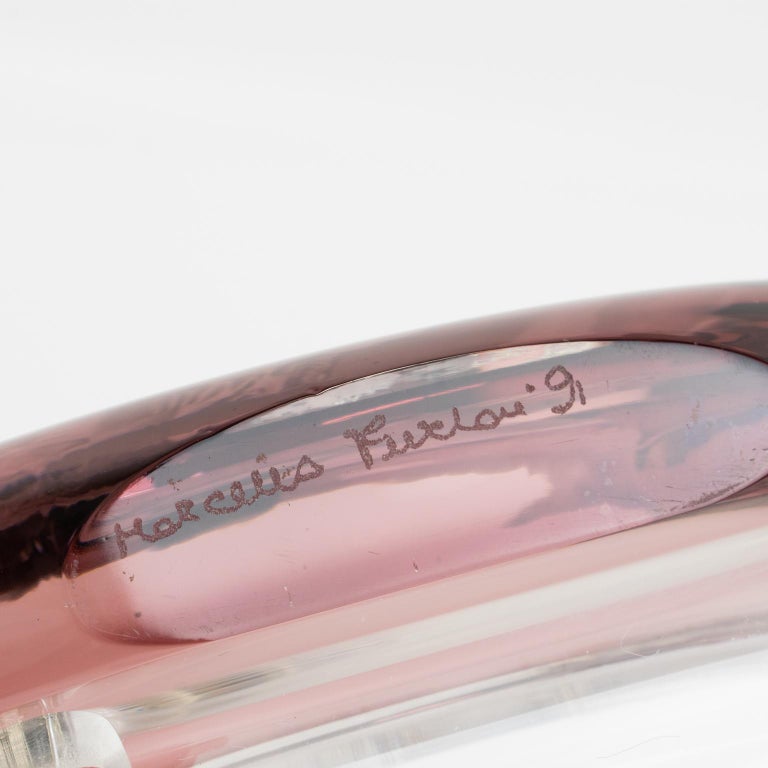 Marcello Furlan for LIP Murano Art Glass Picture Frame, Italy 1990s For