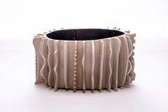 "Marcello" Glazed Ceramic Vessel, Moderno Collection