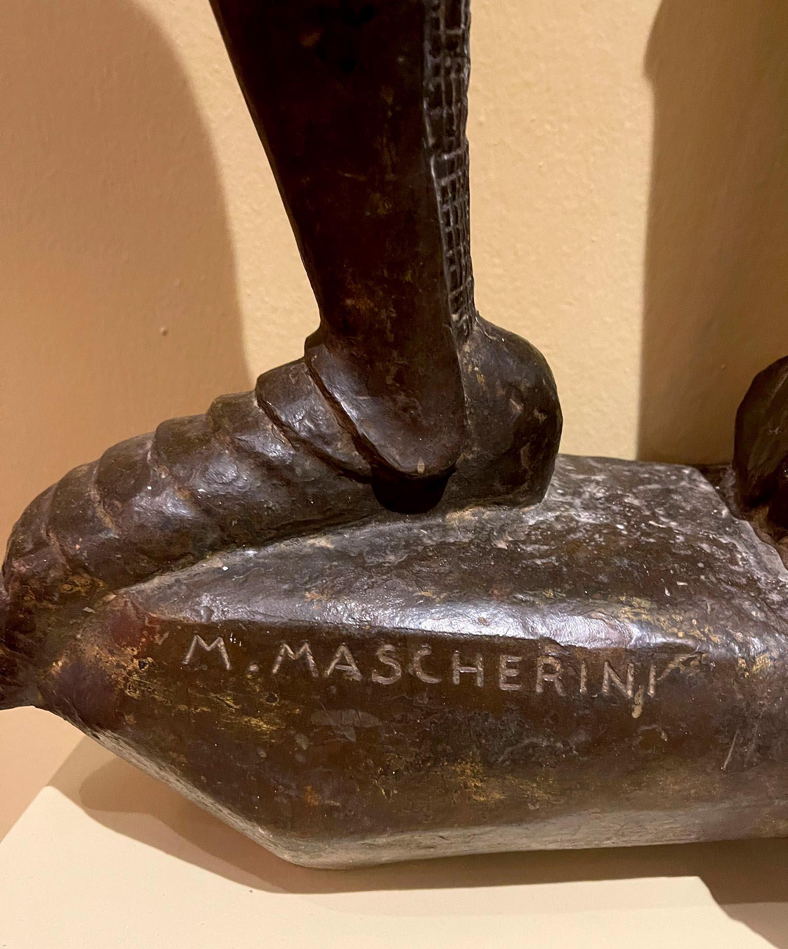 San Giorgio by Mascherini - Sculpture by Marcello Mascherini