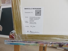 Marcello Morandini, Composizione 716, 2020, vetro acrilico e carta