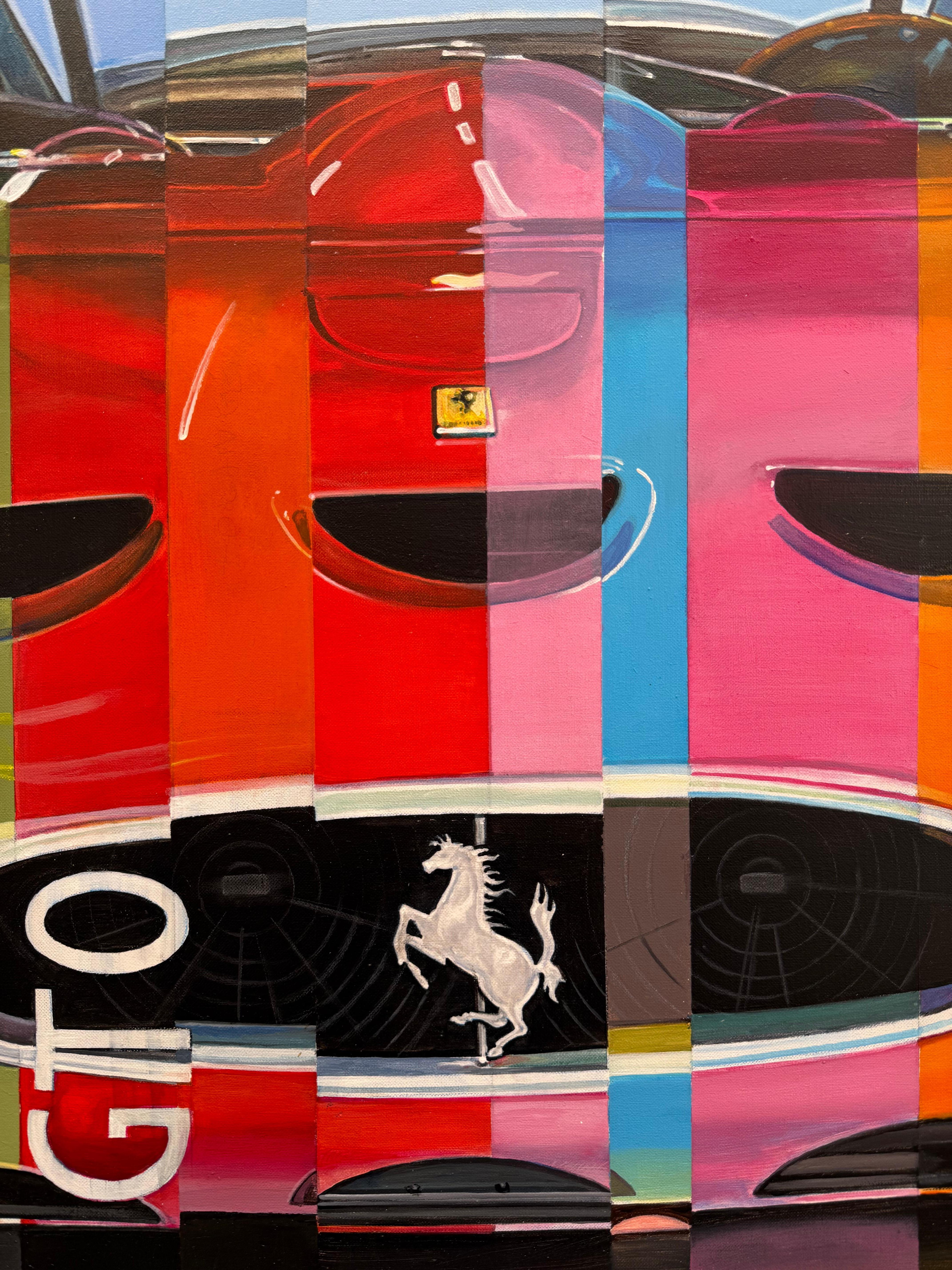 Ferrari 250 GTO - Realist Painting by Marcello Petisci