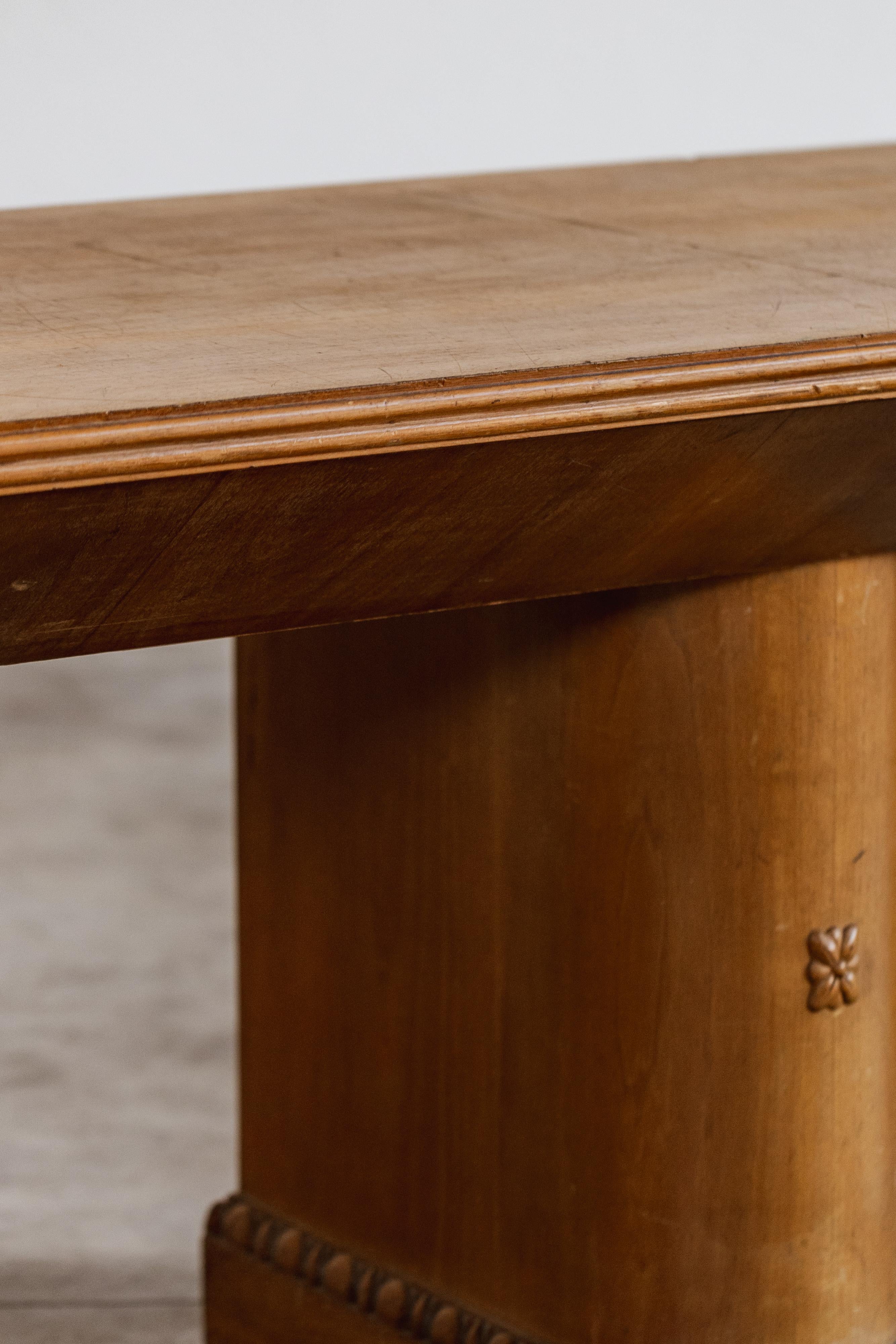 Art Deco Marcello Piacentini Counter Table, 1930s For Sale