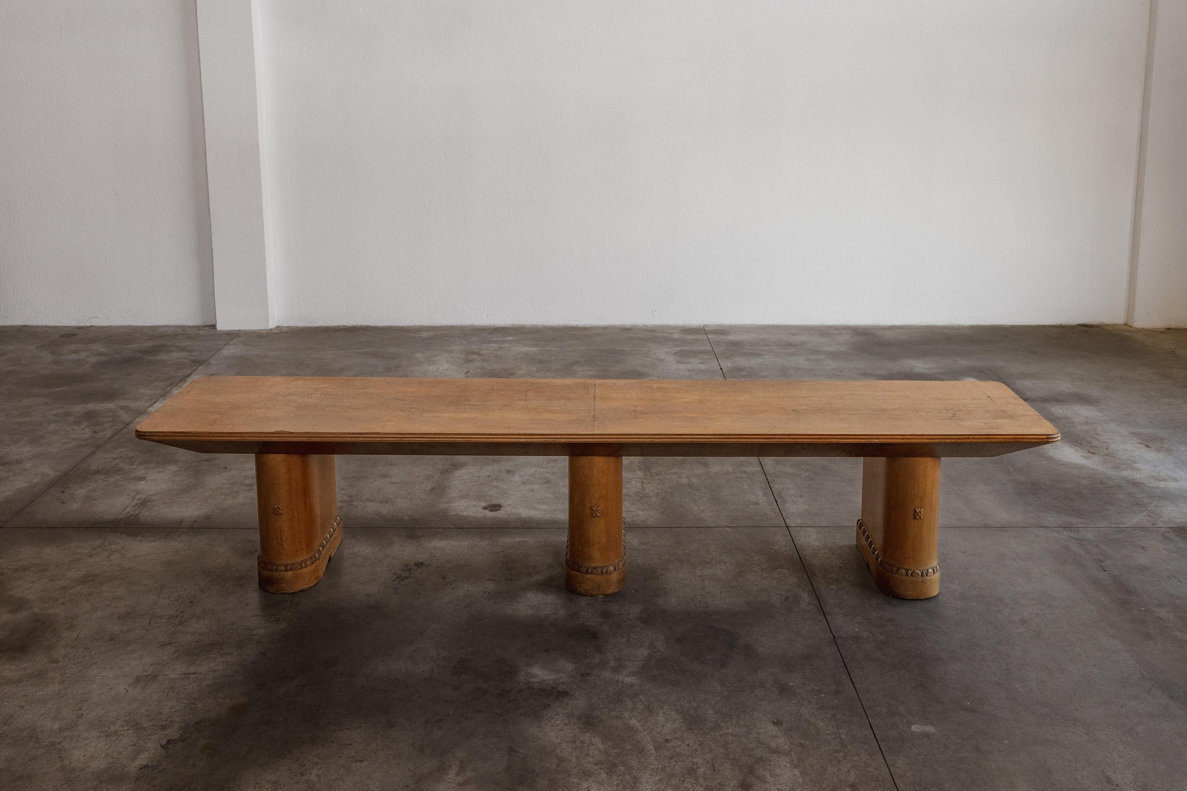 Italian Marcello Piacentini Counter Table, 1930s For Sale