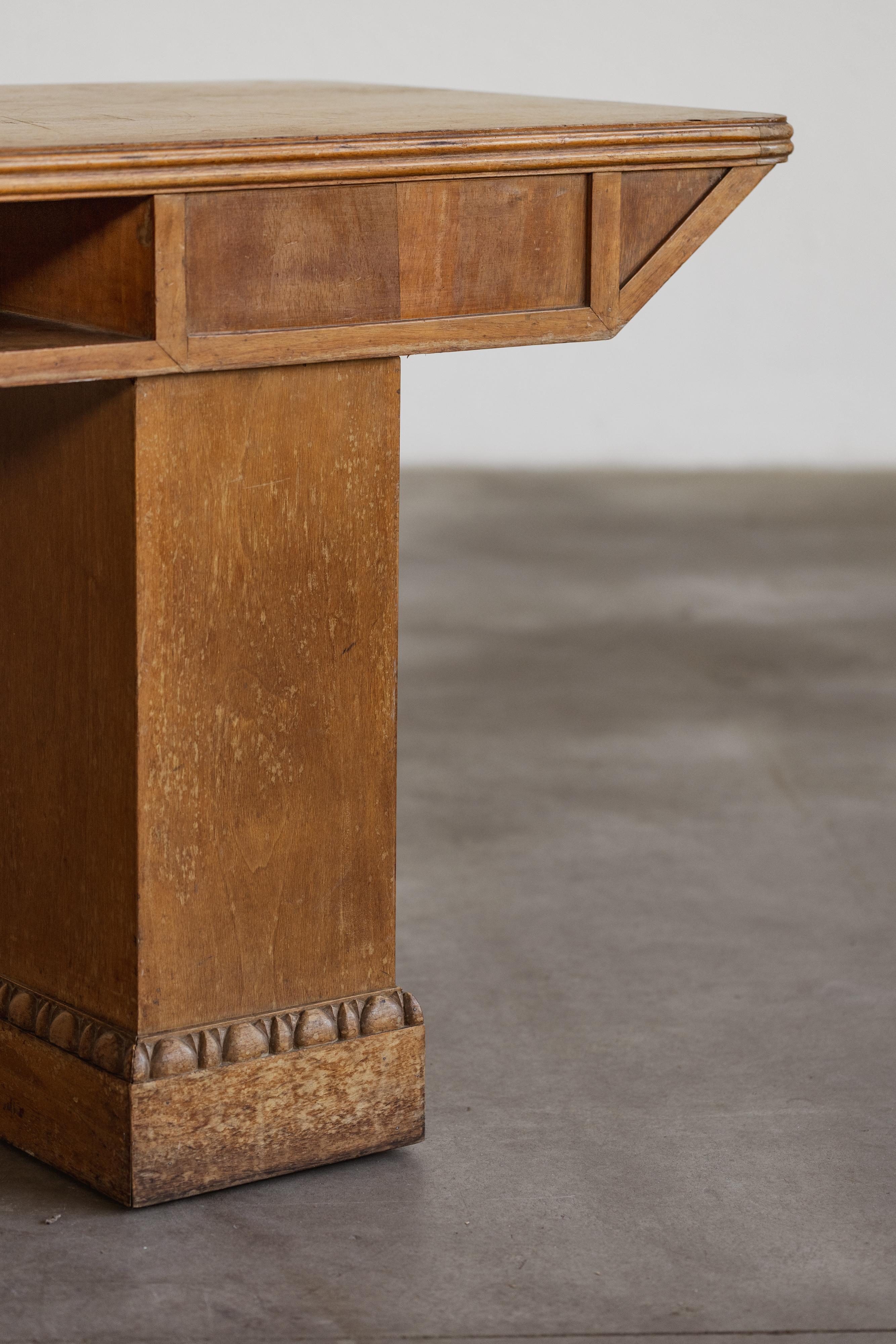 Marcello Piacentini Counter Table, 1930s For Sale 2