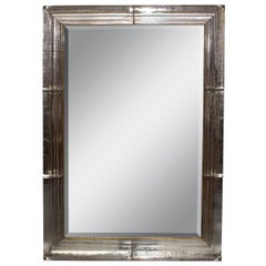 Marcelo Bessa Beveled "Ice" Glass Surround Mirror