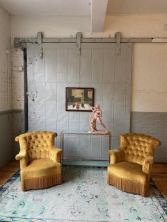 Marcelo Konsolentisch mit sandgestrahlten Glasböden