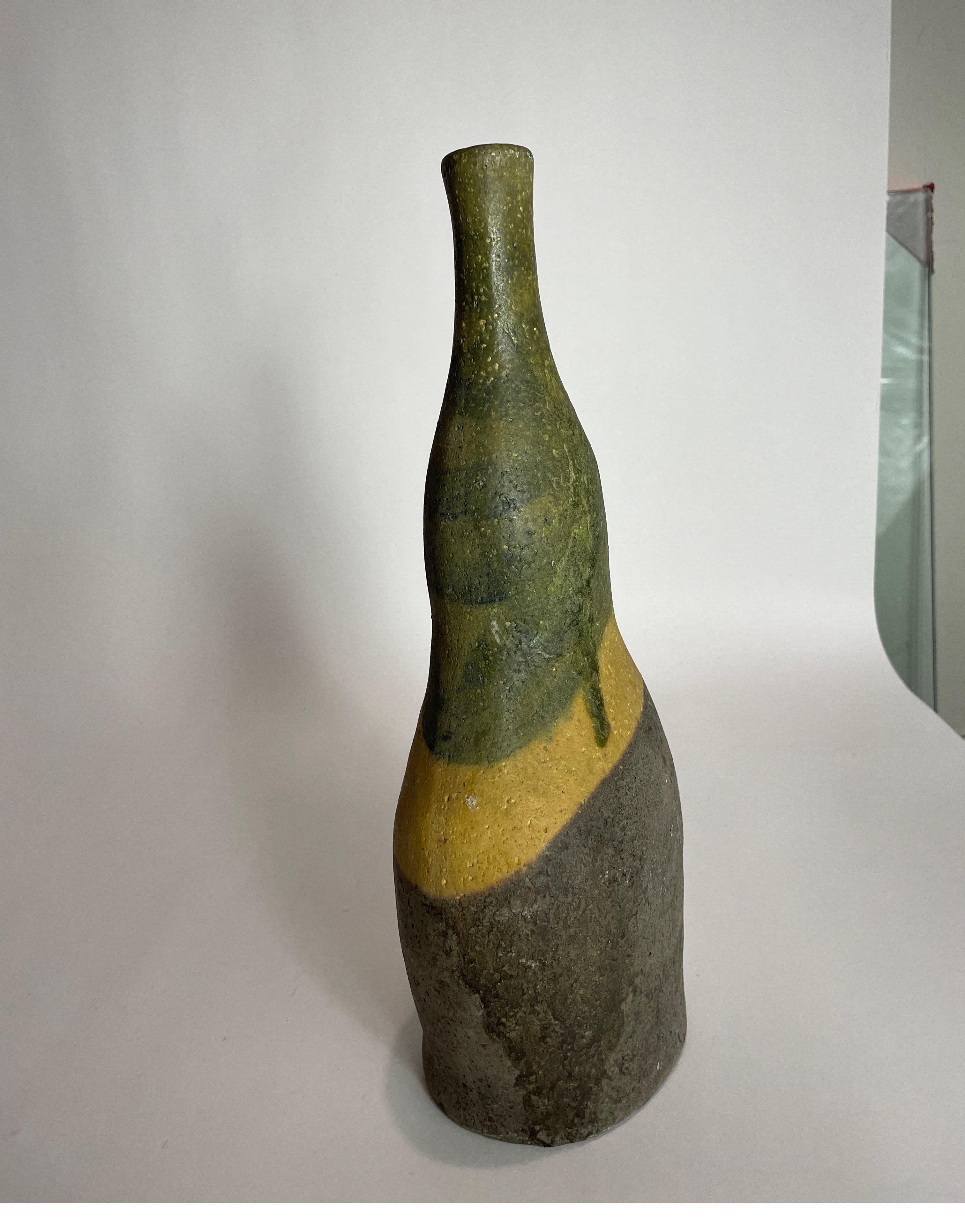 Ceramic Marcelo Fantoni Italian Vase  For Sale