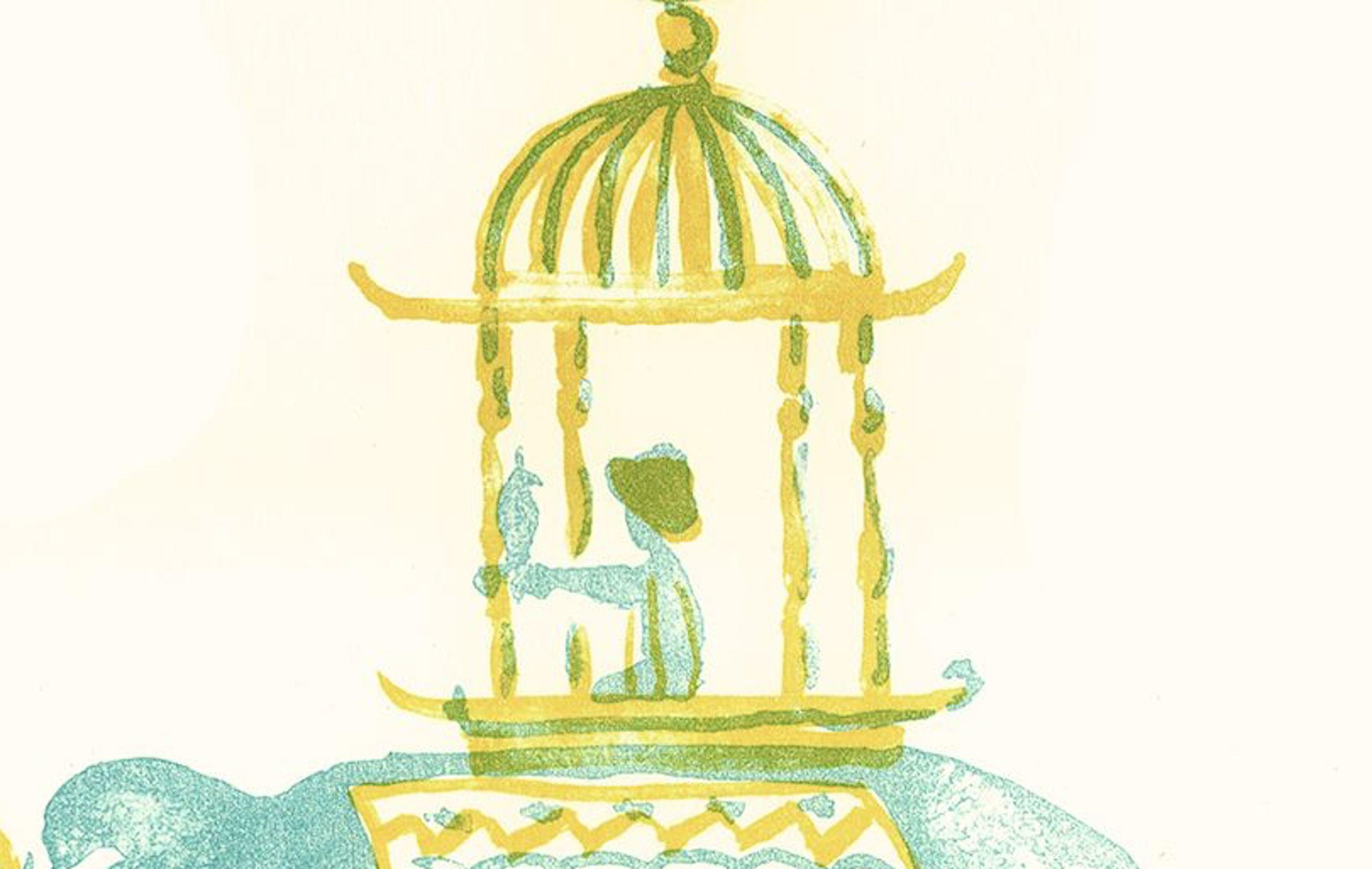 Elefante de Marcelo Martin Burgos - Litografía, animal, infancia, imaginación en venta 3