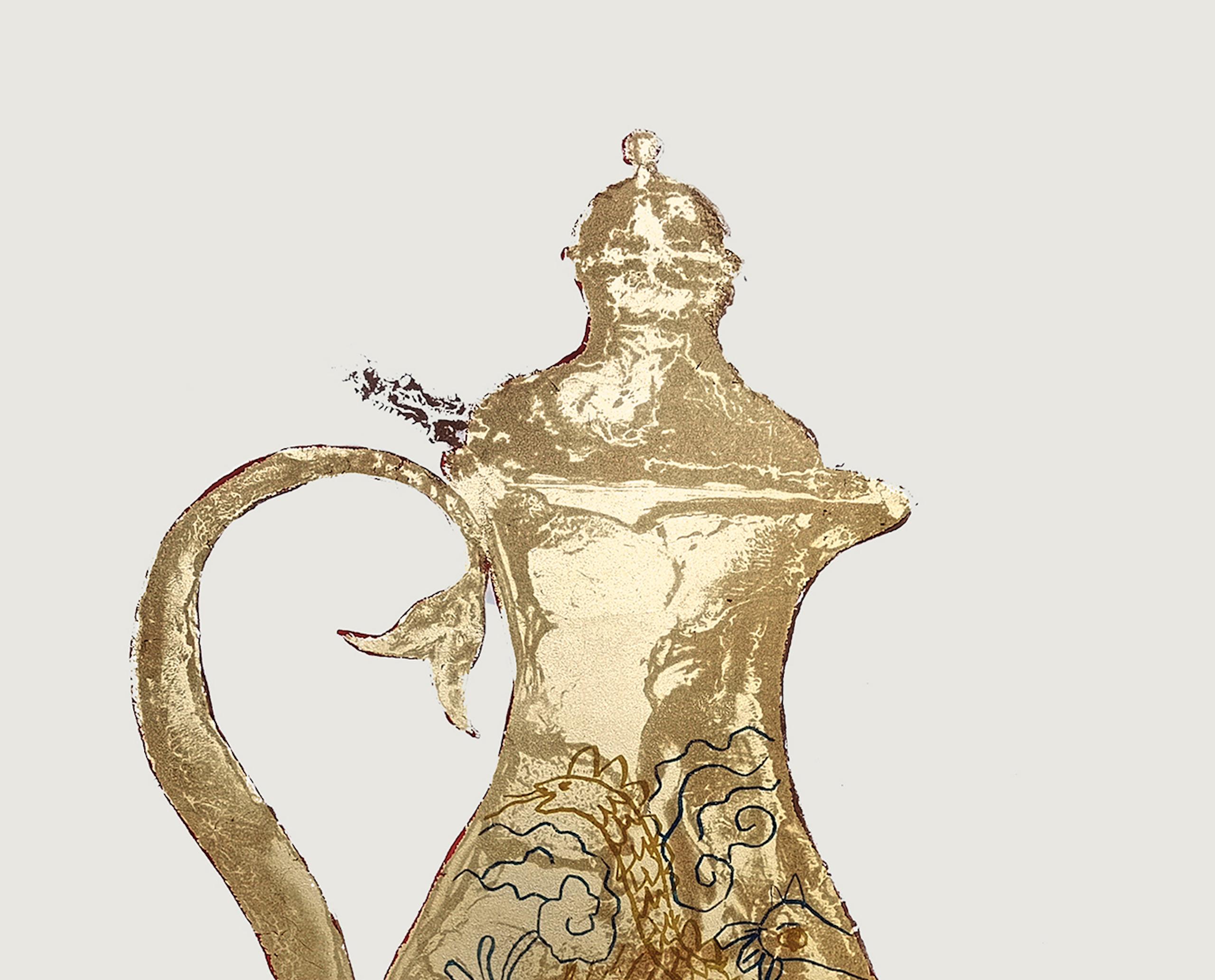 Kettle II by Marcelo Martin Burgos - Lithograph, Mickey, childhood, imagination For Sale 2