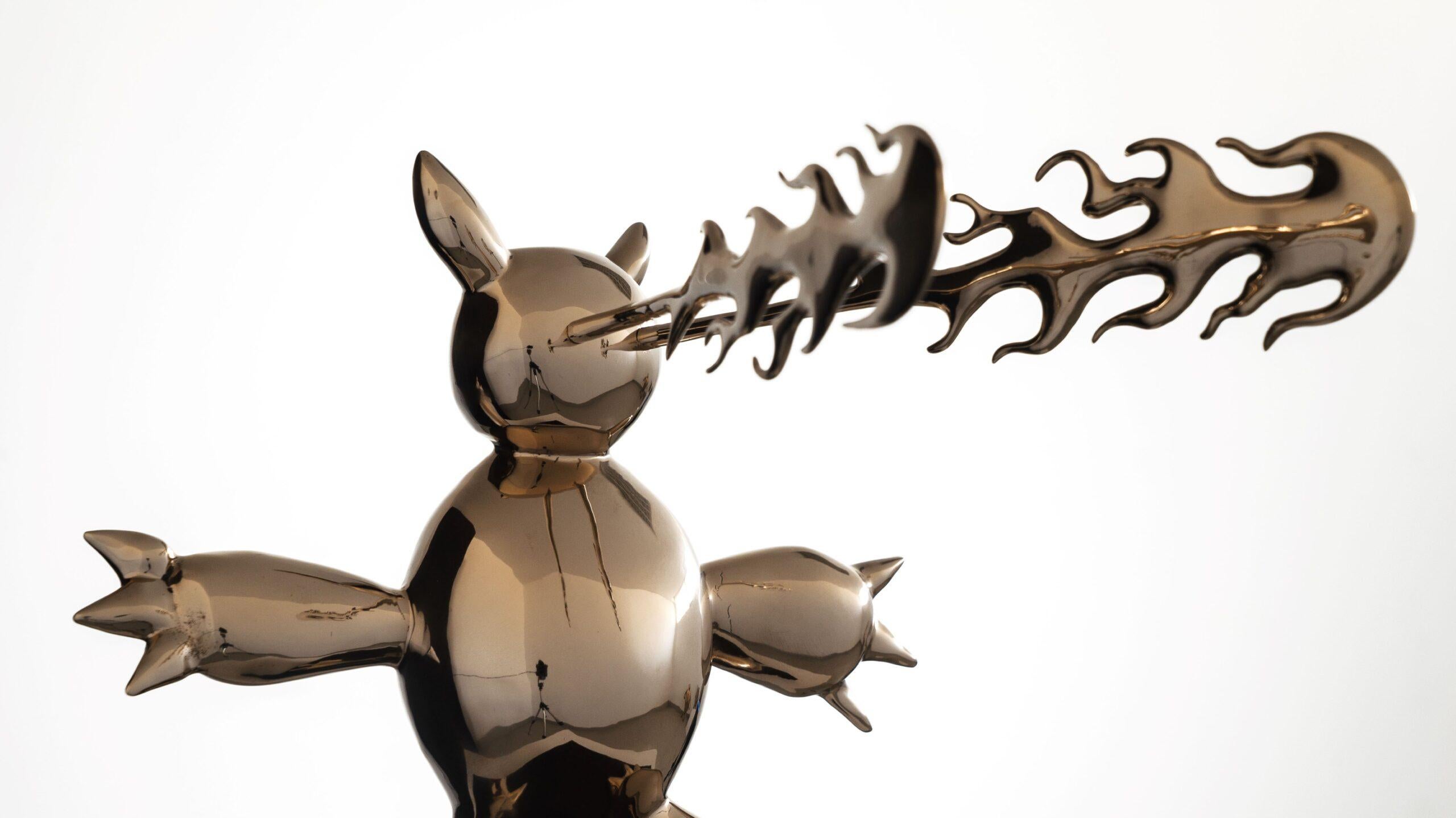 Furious Demon von Marcelo Martin Burgos – Skulptur aus polierter Bronzeskulptur, golden im Angebot 17