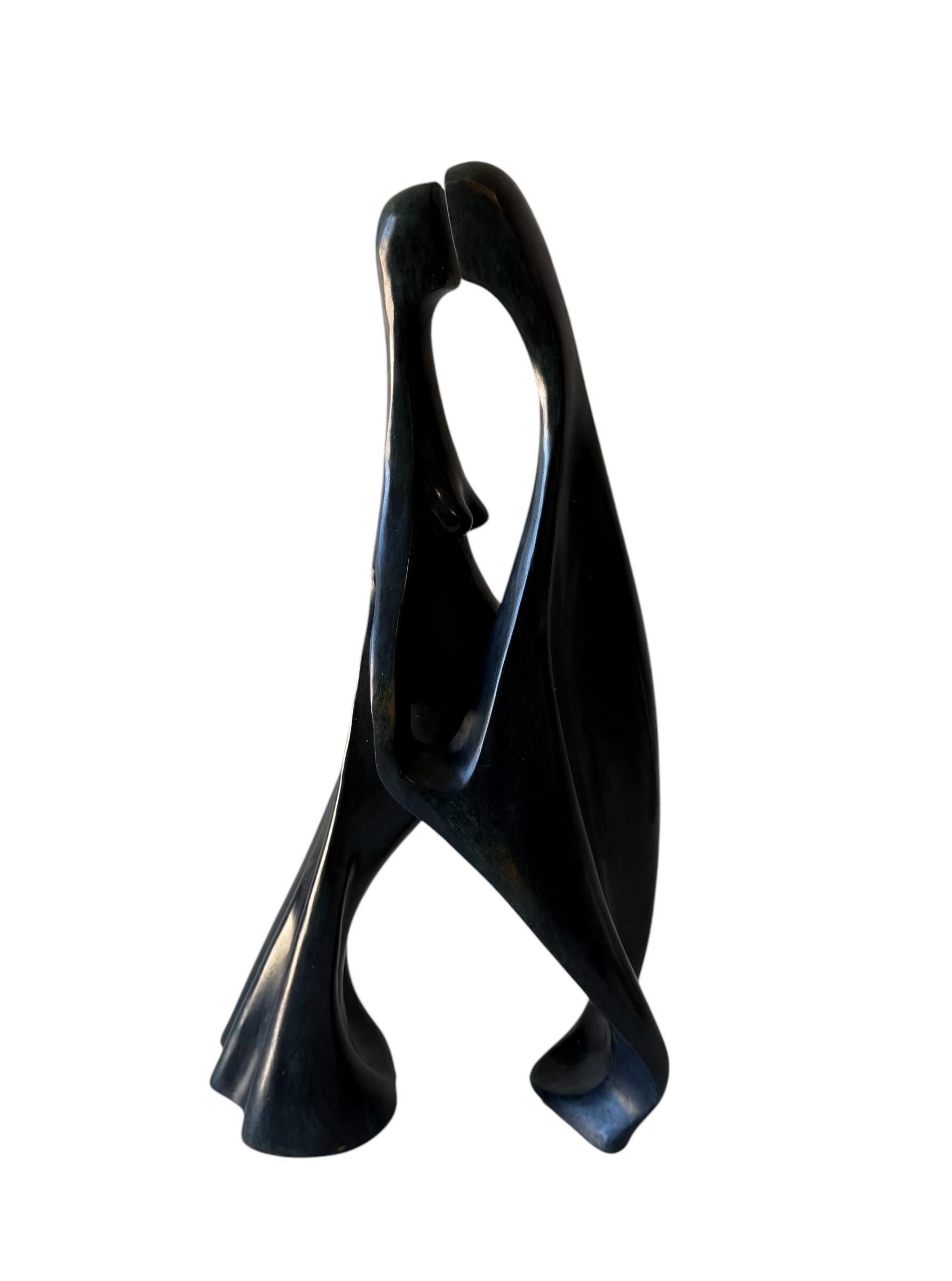 Arte Latinoamericano Figurativo Abstracto Escultura Bronce Amantes Marcelo Morandin en venta 10
