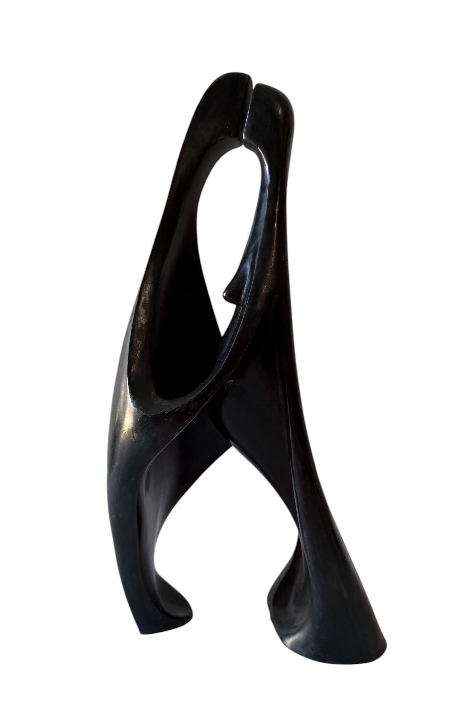 Arte Latinoamericano Figurativo Abstracto Escultura Bronce Amantes Marcelo Morandin en venta 3