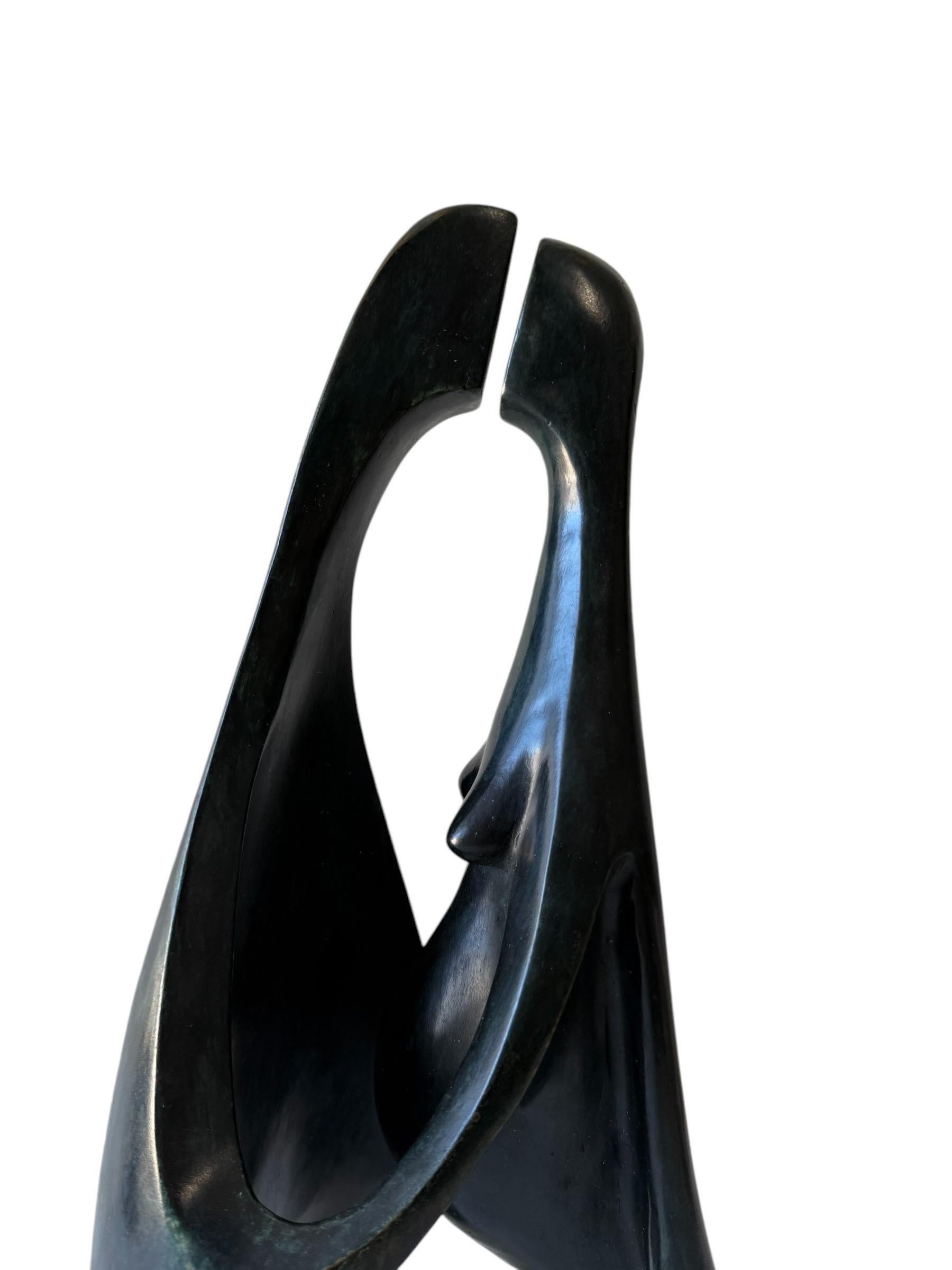 Arte Latinoamericano Figurativo Abstracto Escultura Bronce Amantes Marcelo Morandin en venta 6