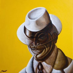 HATTED (DETRAS DE TU MIRADA), Painting, Acrylic on Canvas