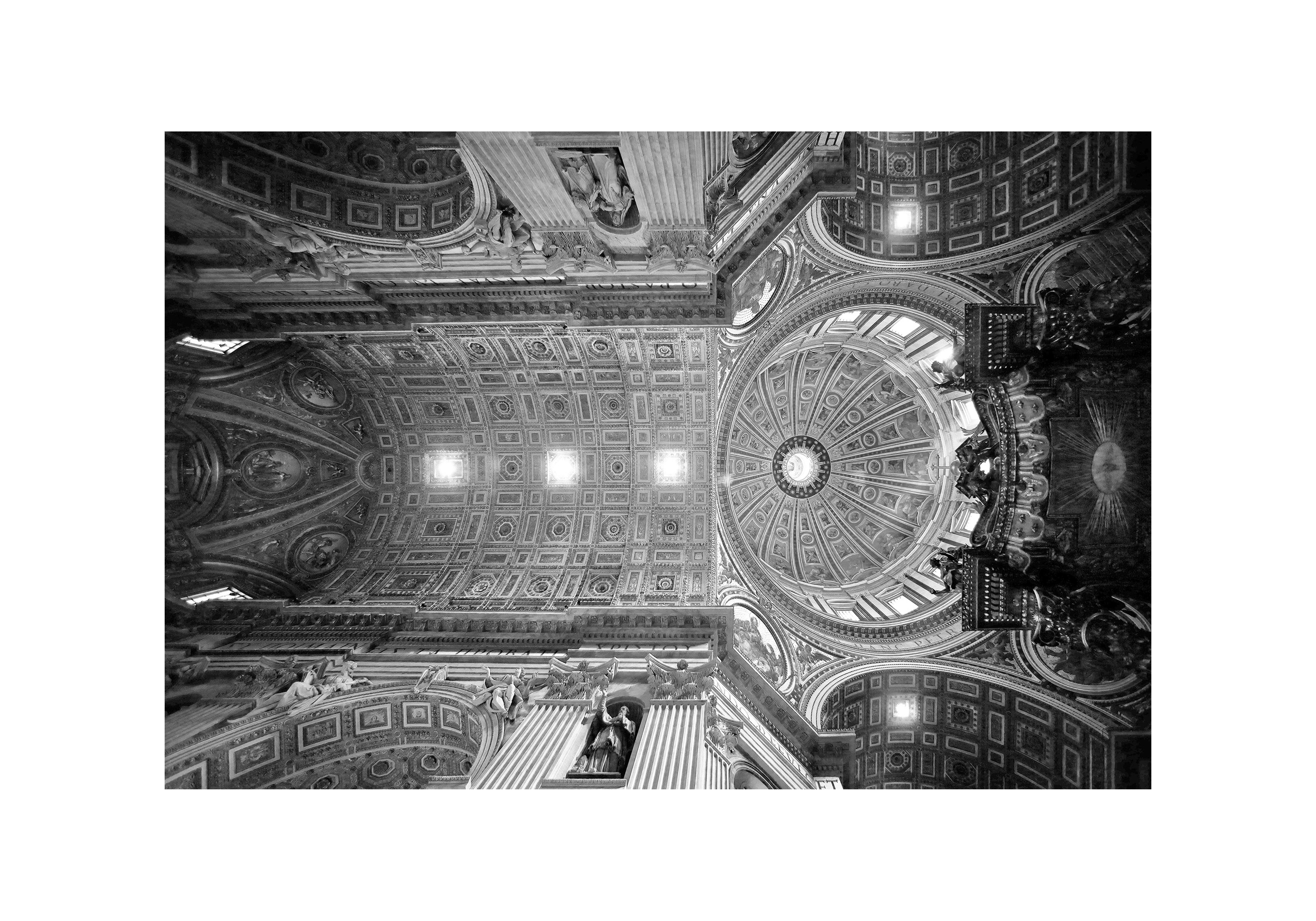 Black and White Photograph di Marcelo Soulé - San Pietro