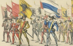 March of the Confederates – The United Cantons and Their Proud Banners, 1855