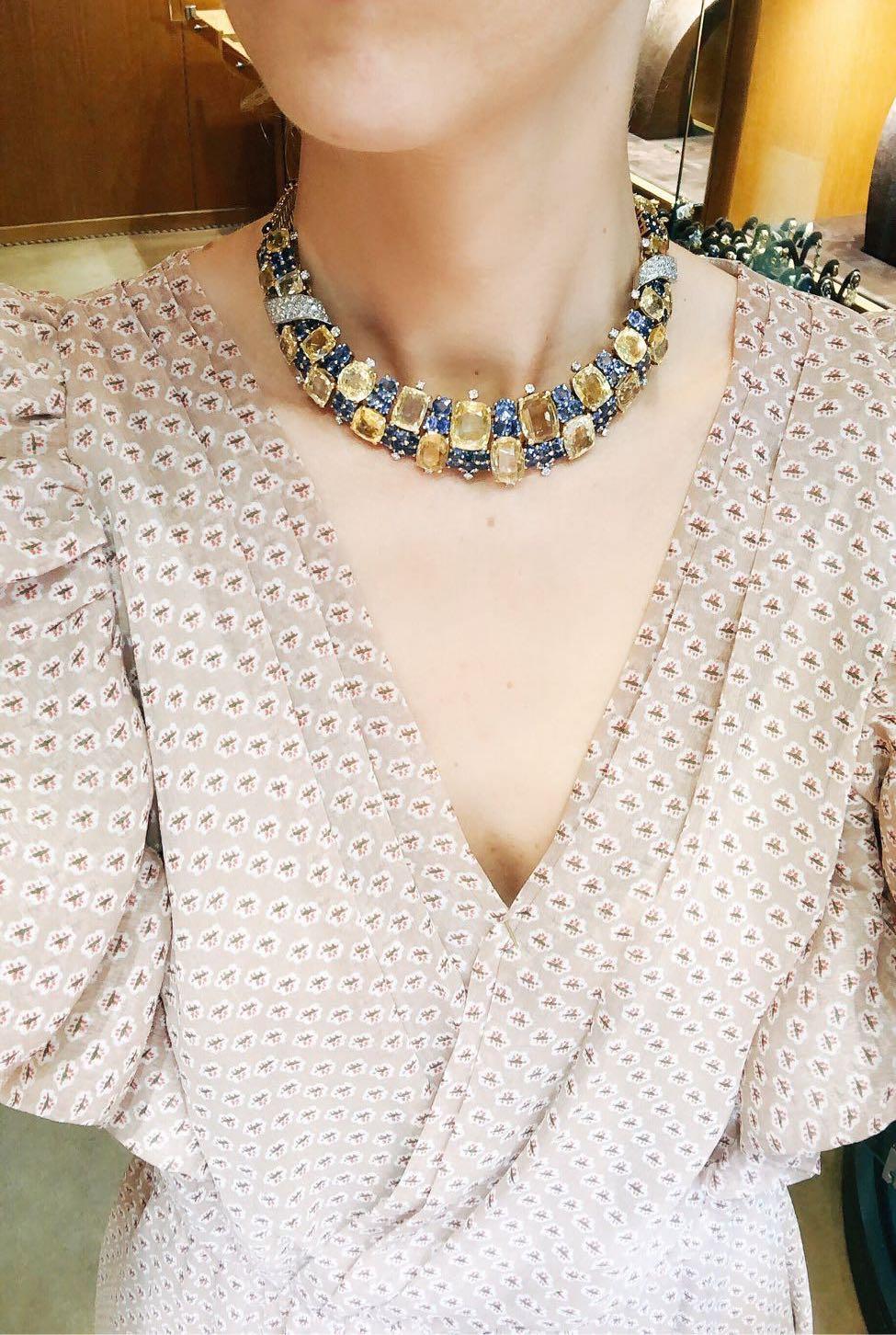 Marchak Sapphires Necklace 2