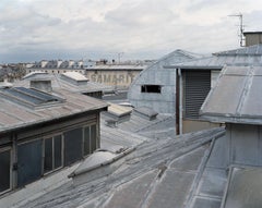 Vue des toits côte rue de l’Arbre Sec