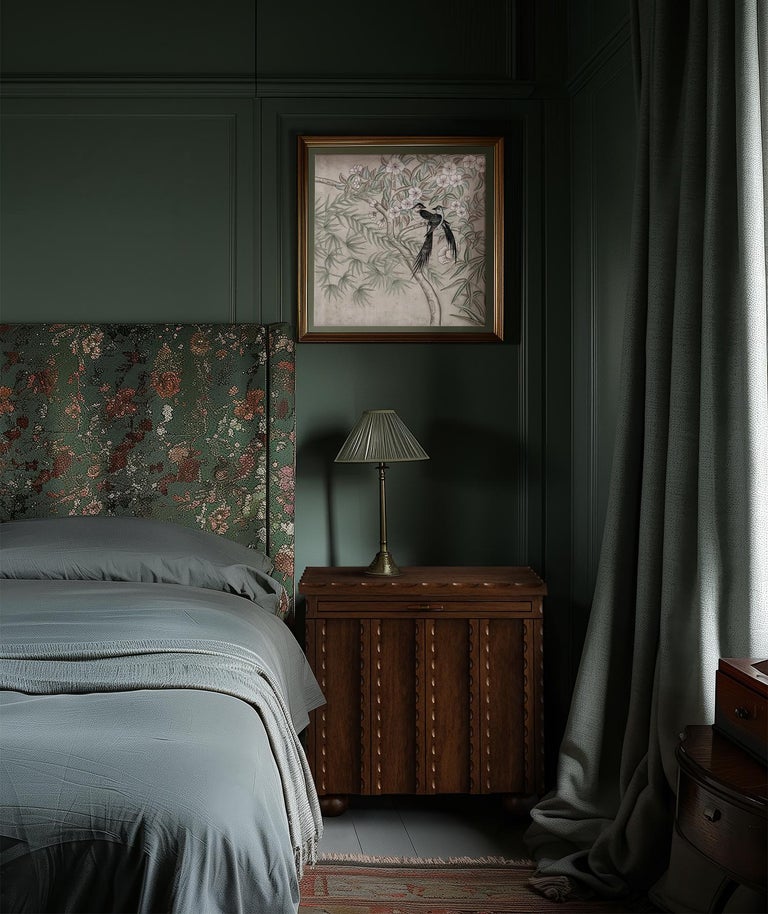 Marchand" Scalloped Walnut Dresser by Christiane Lemieux For Sale at  1stDibs | scallop dresser, scalloped edge dresser, christiane marchand