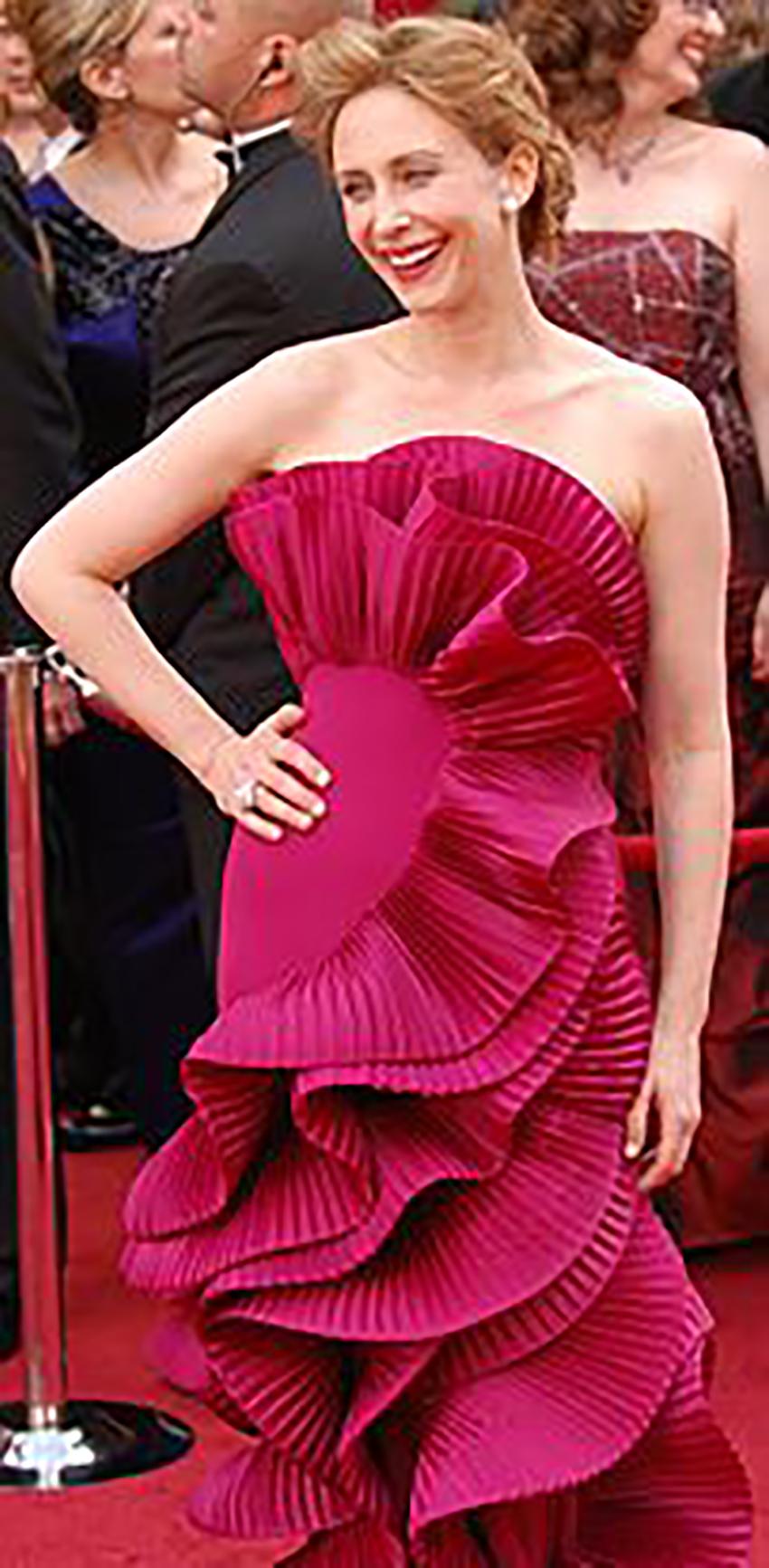 Purple MARCHESA FUCHSIA EVENING GOWN as seen on Vera EU 40