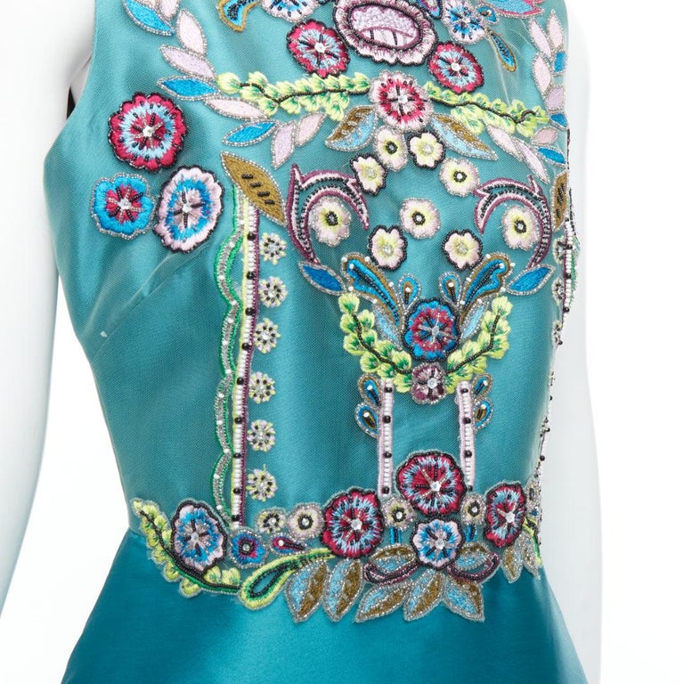sachin and babi light blue dress Marchesa Notte, High Low Cocktail Dress with Flower Petals Used Wedding  Dress Save 72% main image 1