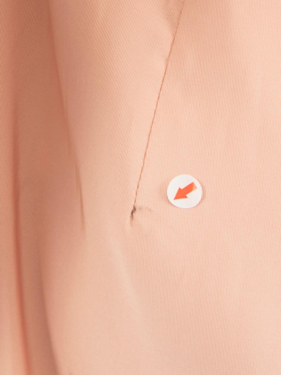 Marchesa Notte Rosa trägerloses Kleid mit Perlenverzierung Größe XL im Angebot 4