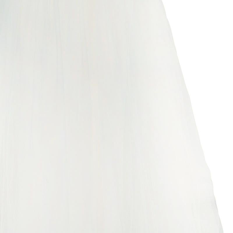 Marchesa Brautkleid mit Rüschenverzierung XS im Zustand „Gut“ im Angebot in Dubai, Al Qouz 2