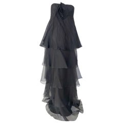 Marchesa strapless gown