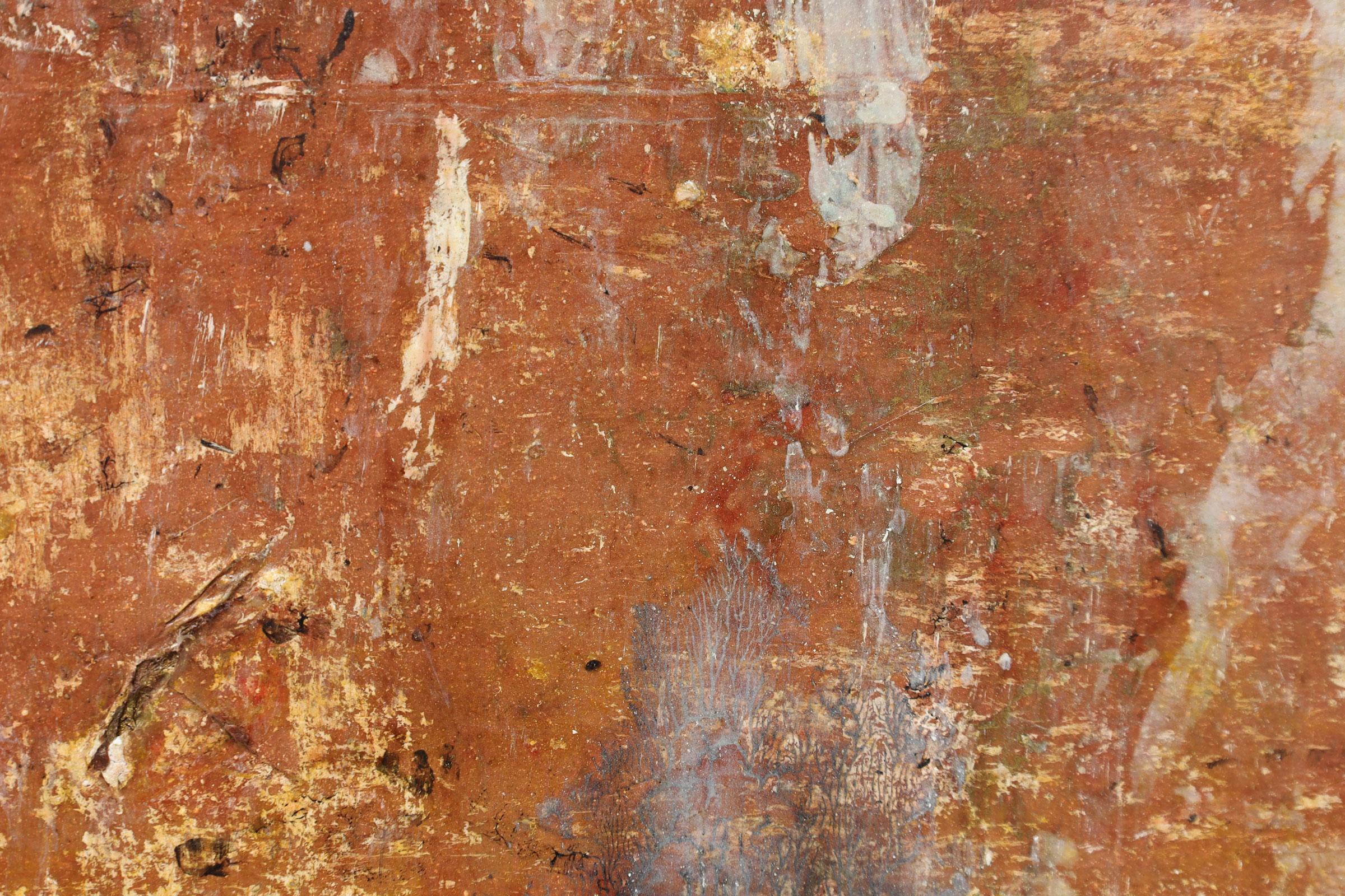 Marcia Myers (1949 - 2008), „Scavi LXXI“, Triptychon, dtd. 1998 im Angebot 1