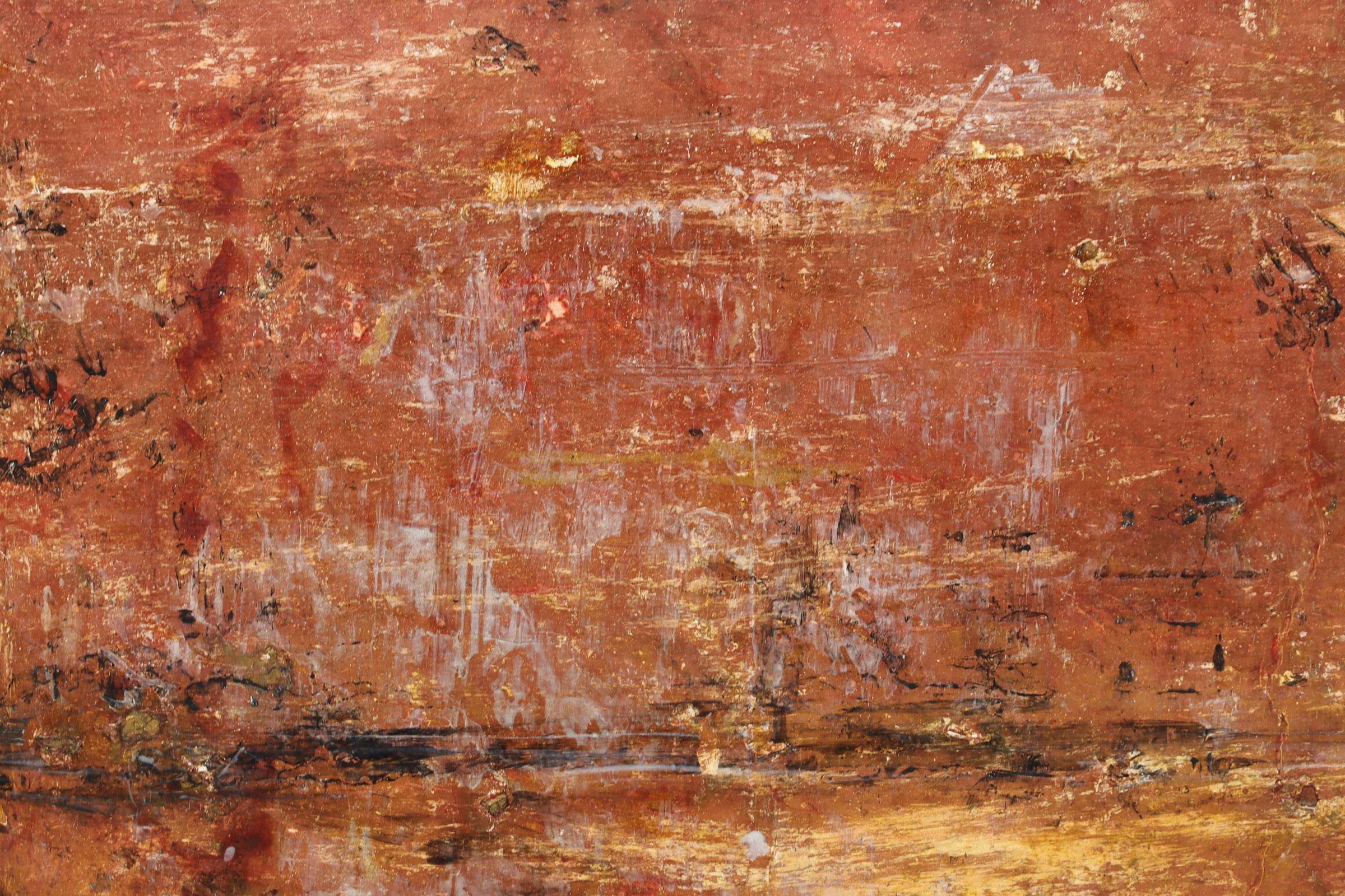 Marcia Myers (1949 - 2008), „Scavi LXXI“, Triptychon, dtd. 1998 im Angebot 2