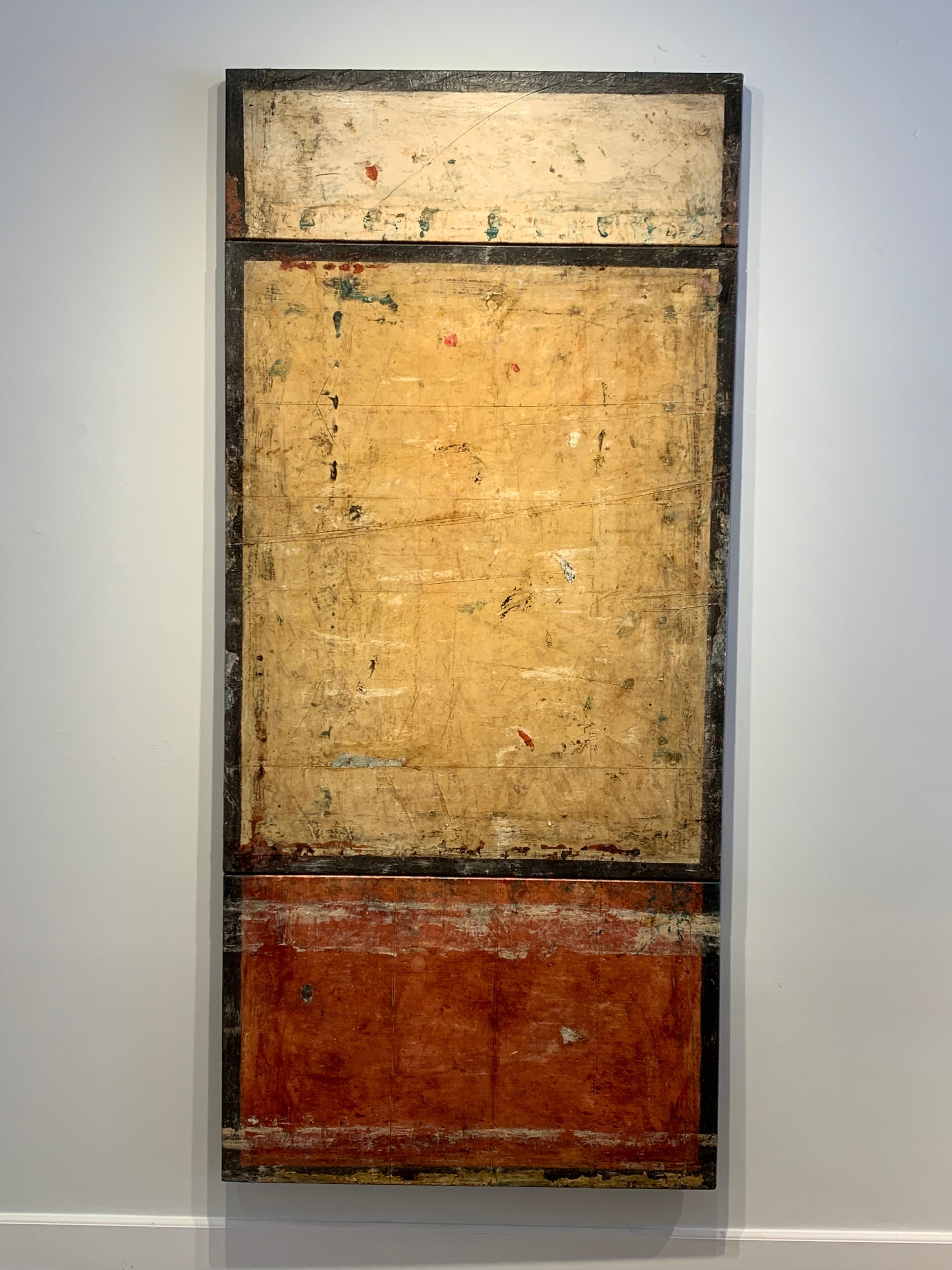 Marcia Myers era una pittrice americana nota soprattutto per le sue astrazioni Color Field su larga scala. Emulando le tradizionali tecniche di affresco dell'antica Roma, ha utilizzato diversi strati di polvere di marmo, vernice acrilica e pigmenti
