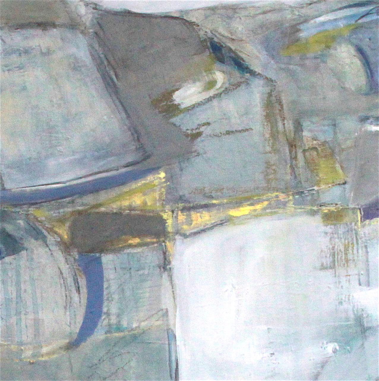 Alles an seinem Platz, Malerei, Acryl auf Leinwand (Abstrakt), Painting, von Marcia Reich