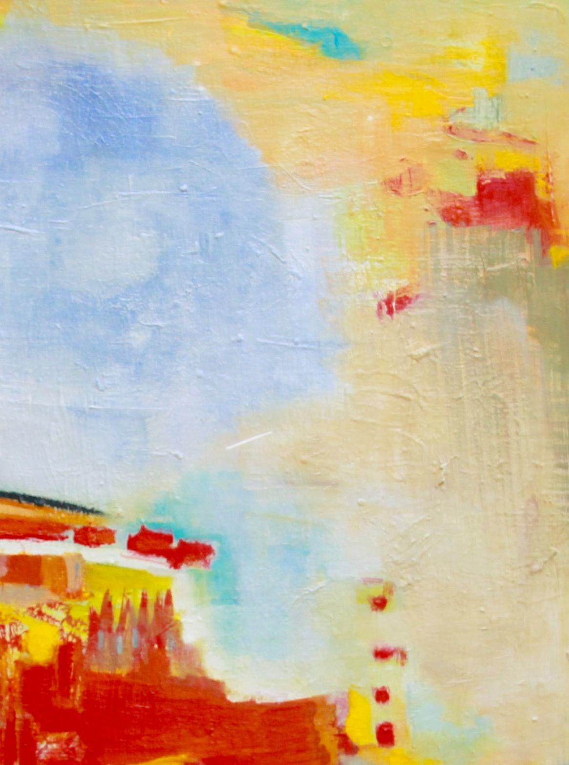 Red River, Gemälde, Acryl auf Leinwand (Abstrakt), Painting, von Marcia Reich