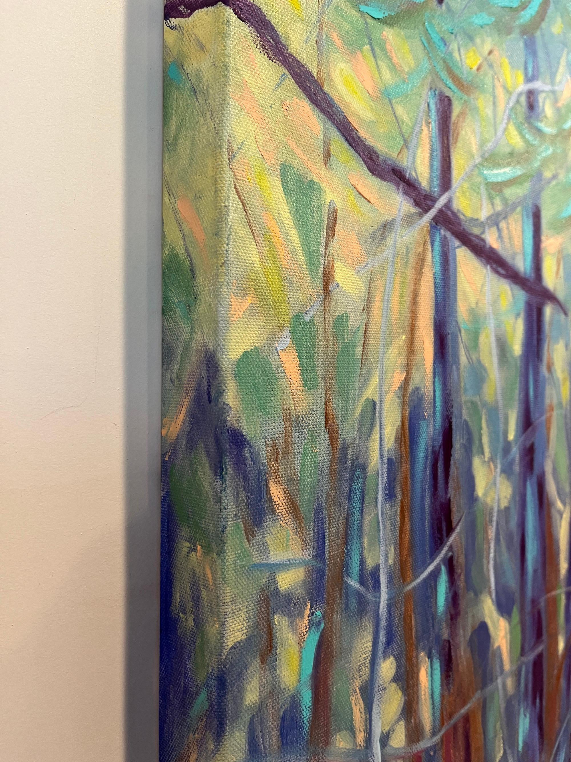 pittura a pennello incrociato