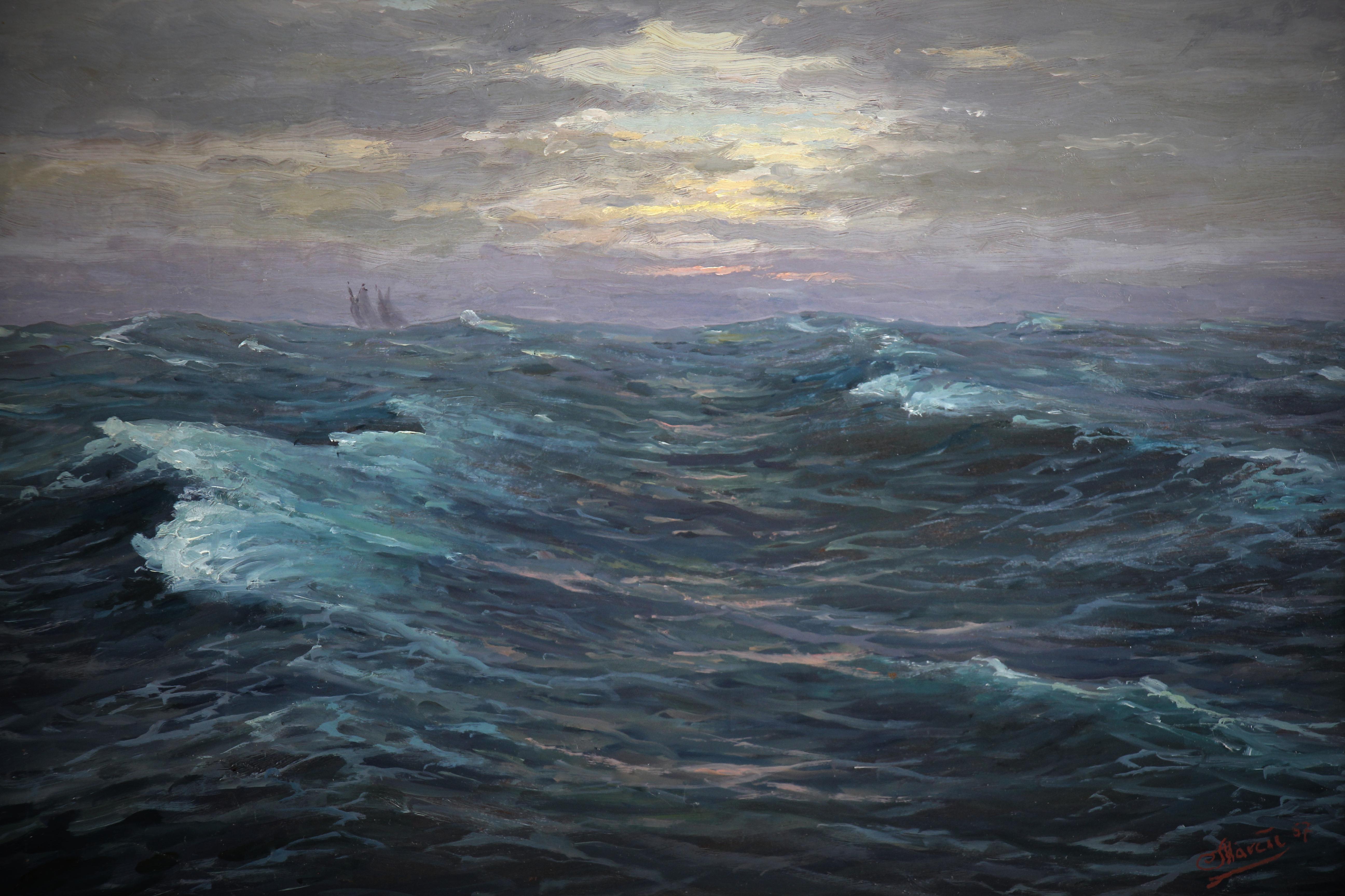 Oil painting on board 