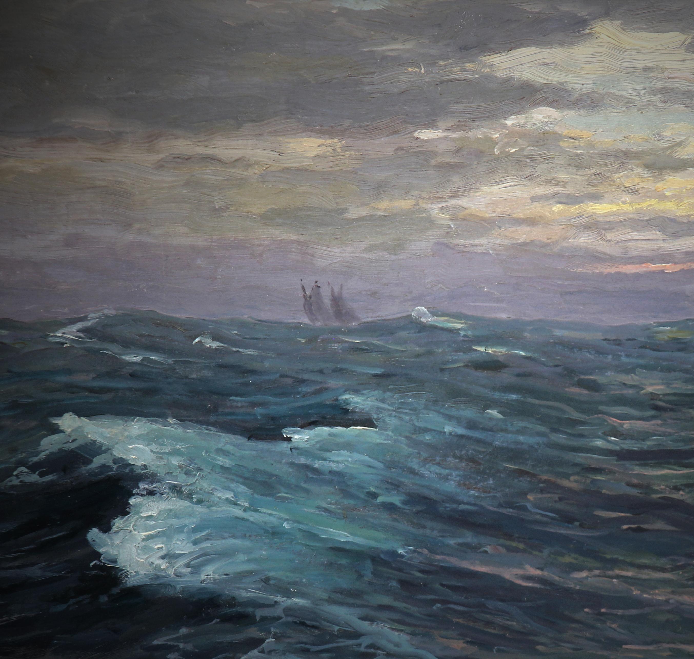 Oil painting on board 
