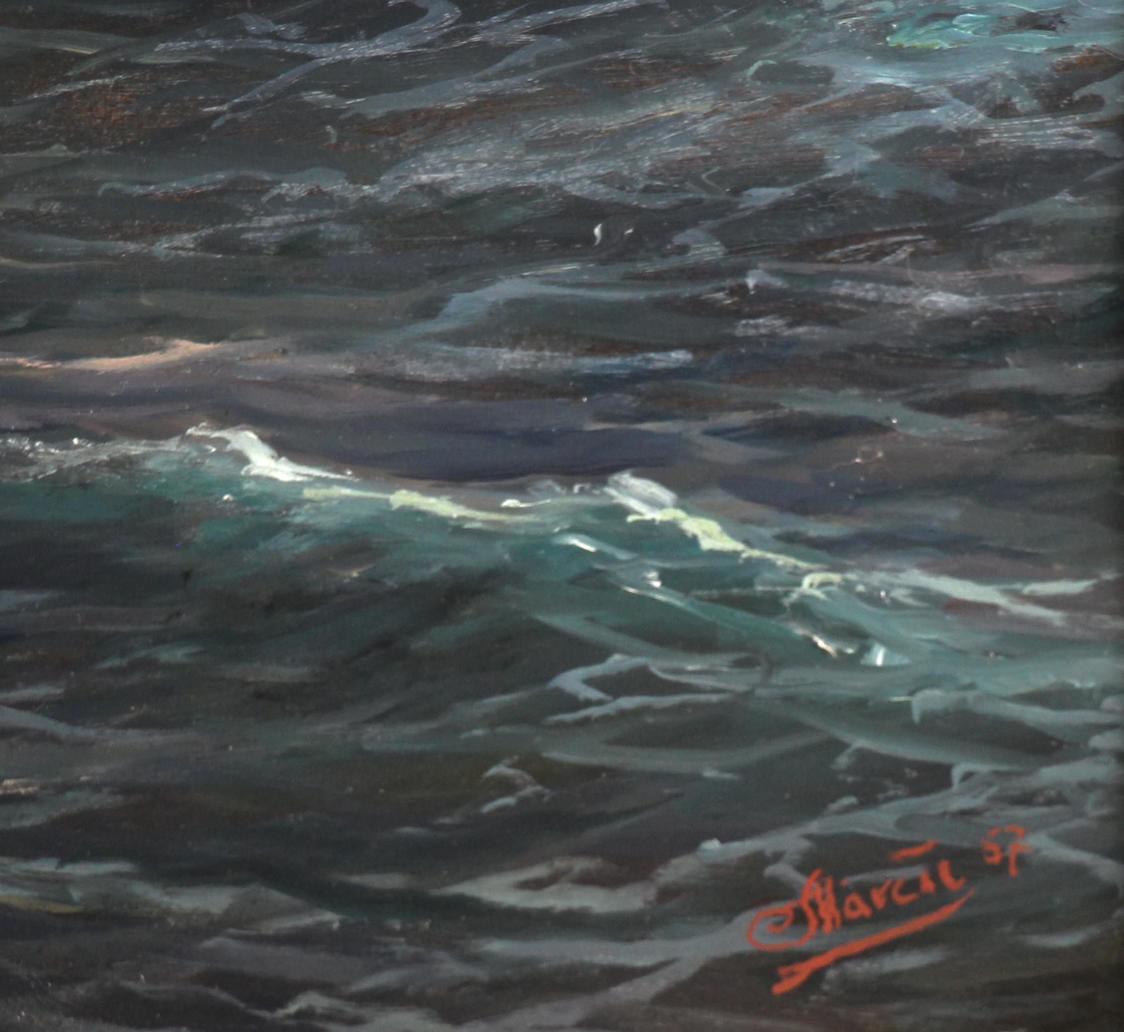Oil painting on board 