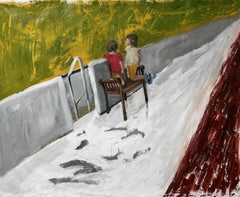 Children, Painting, Oil on Canvas