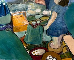 Le DACjeuner sur l'herbe, Painting, Oil on Canvas