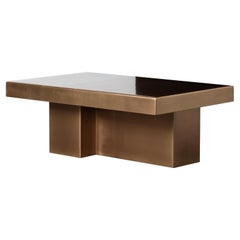 Marcin Rusak, Merging Metals Coffee Table 100-1, MM-1 : Bronze/Zinc Finish