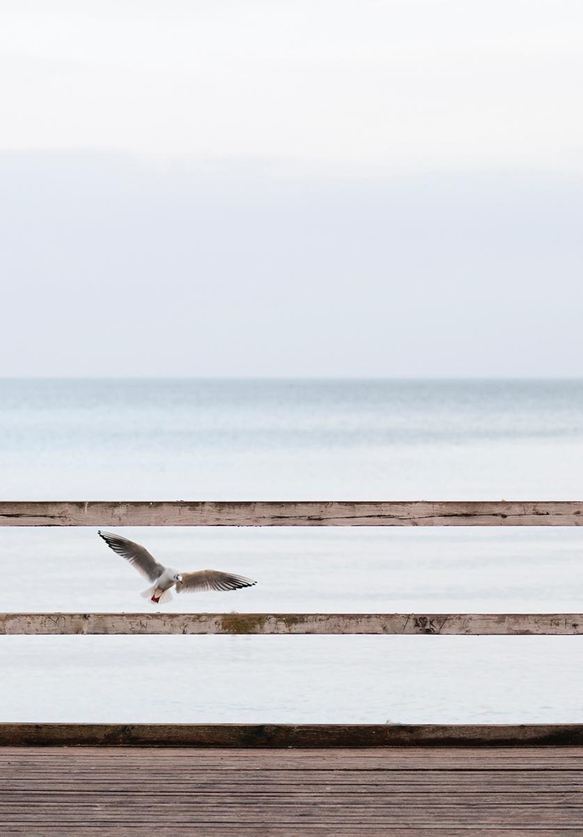 Marcin Ryczek Figurative Photograph - Horizons - Contemporary Minimalist And Symbolic Photography, Sea View