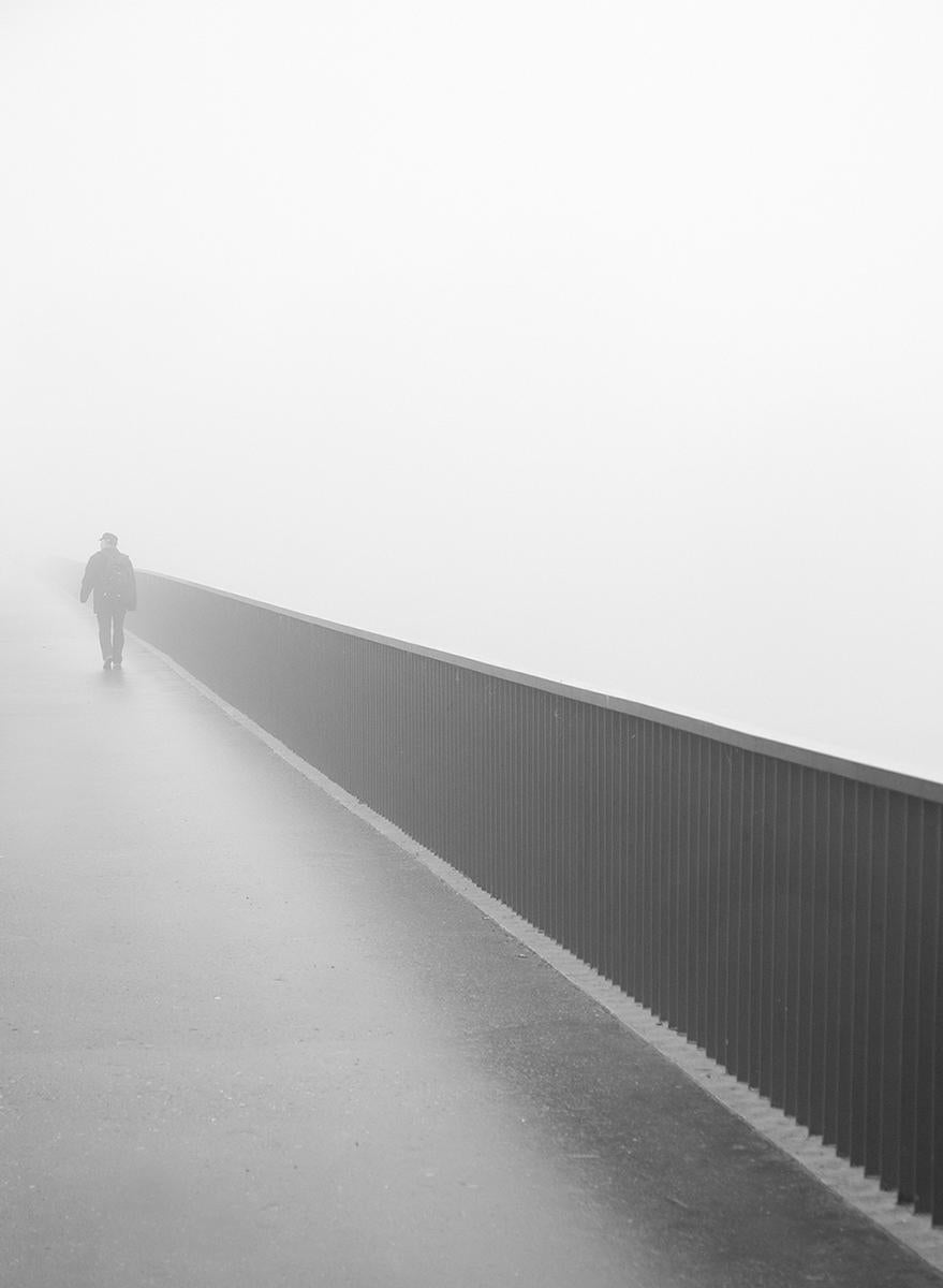 Marcin Ryczek Black and White Photograph - Unknown - Contemporary Minimalist Street  Photography, Black And White