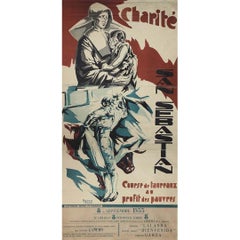 1935 Originalplakat von Marco - Corrida for a Cause - Charité - San Sebastián