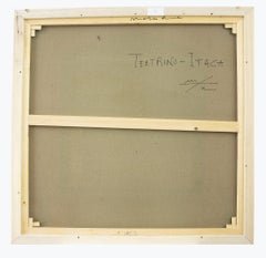 Teatrino - Itaca - Oil Painting on Canvas by Marco Amici - 2000s