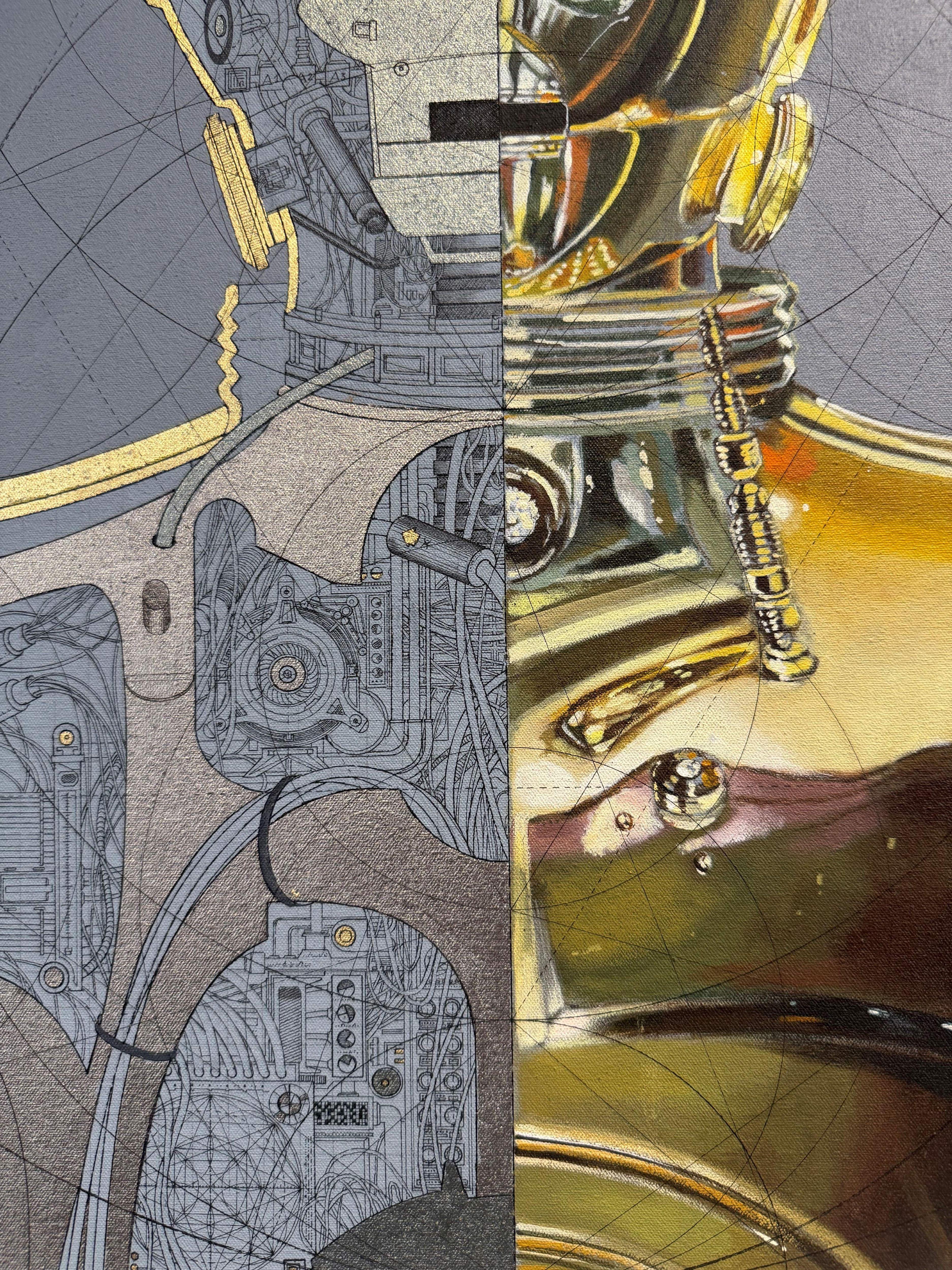 Protocol Droid - Other Art Style Painting by Marco Araldi