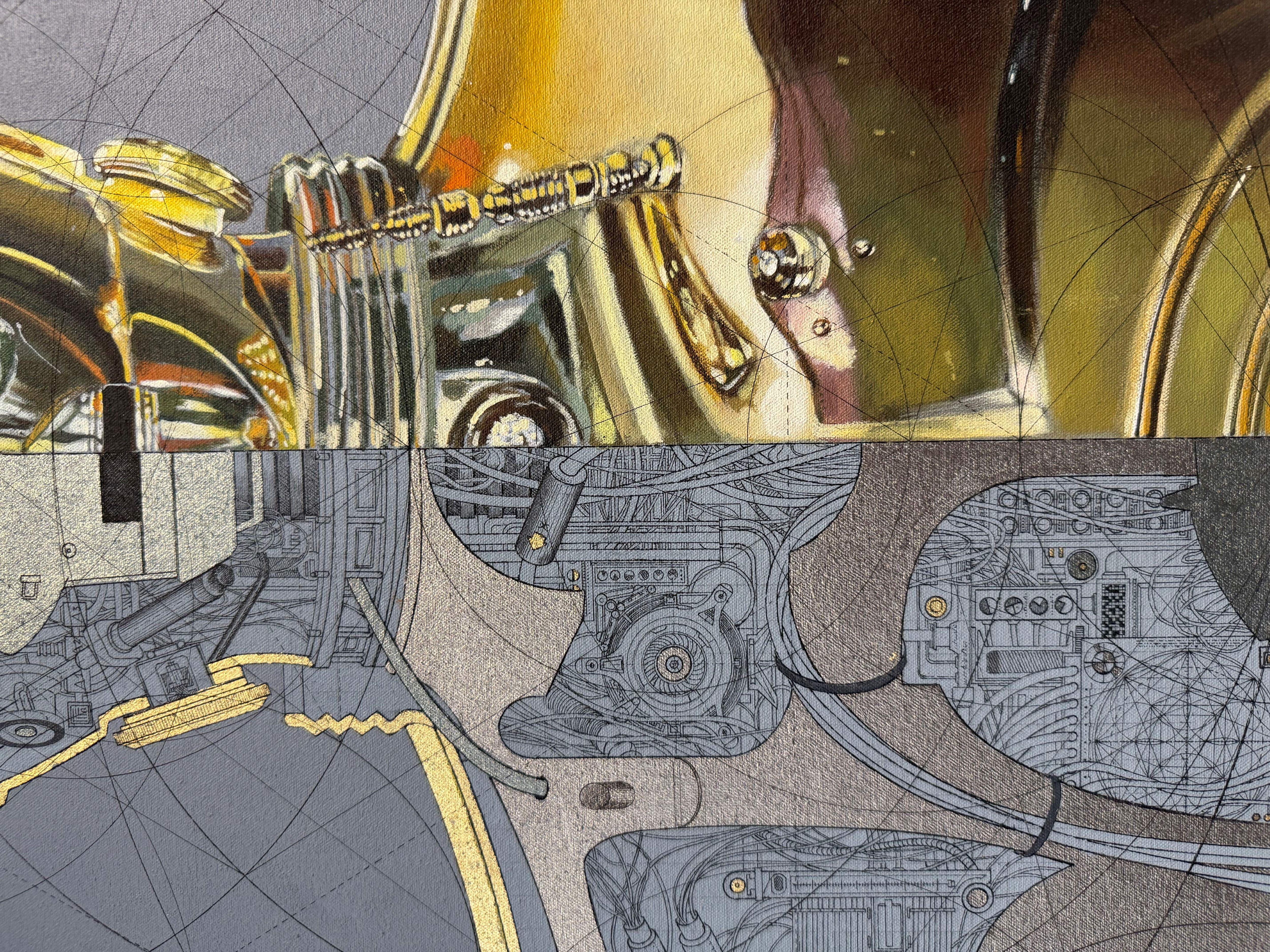 Protocollo Droide - Painting Altro stile artistico di Marco Araldi